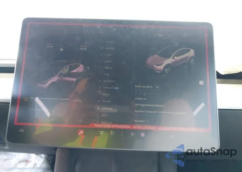 2023 Tesla Model Y Awd/Long Range Dual Motor All-Wheel Drive from USA, damaged, VIN 7SAYGDEE4PF620004